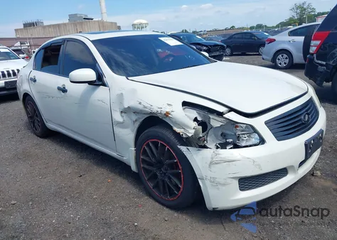 2007 Infiniti G35X z USA, uszkodzony, nr VIN JNKBV61F07M818913